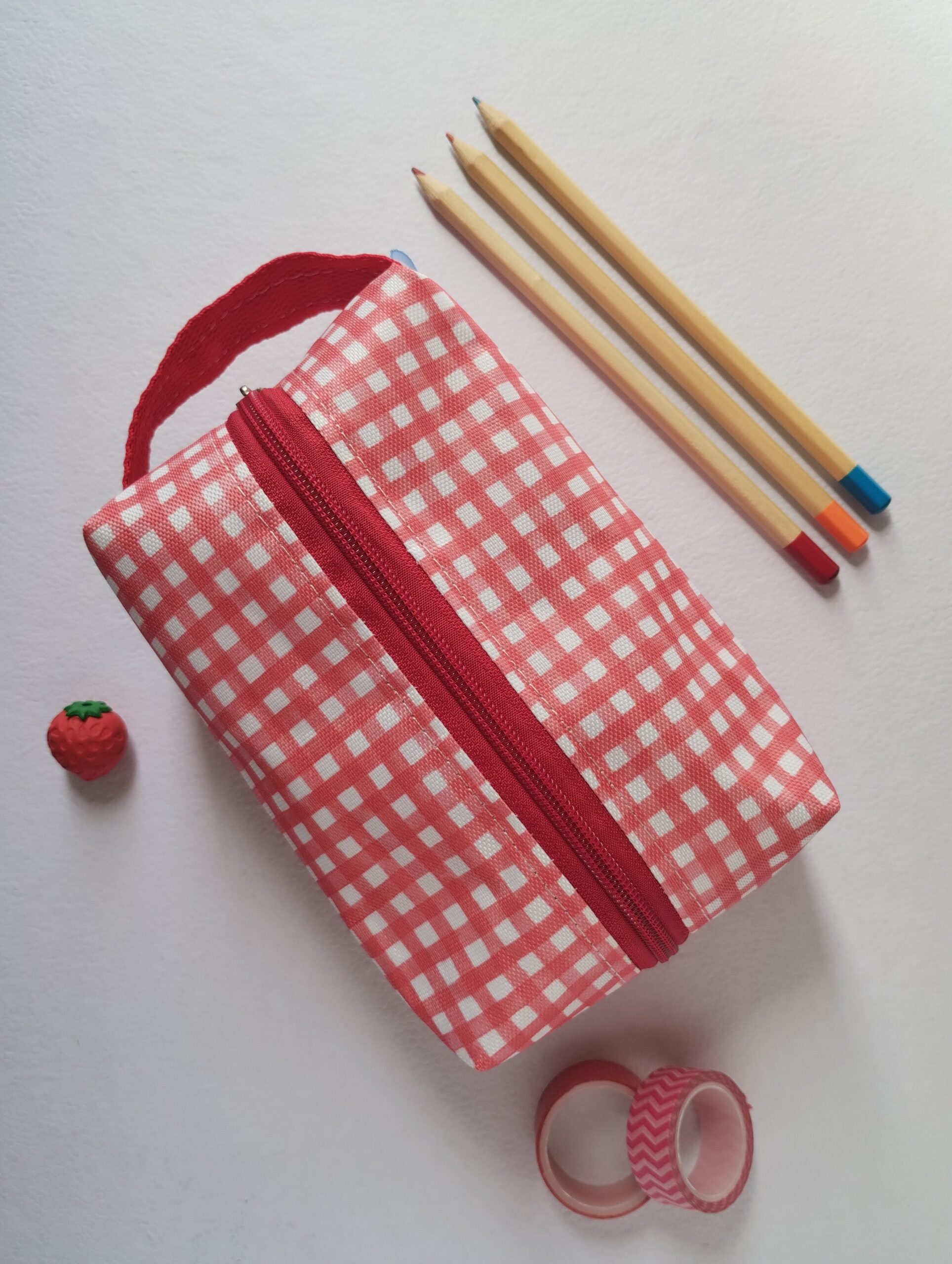 PBT vichy rojo